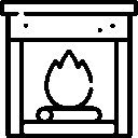 fireplace icon